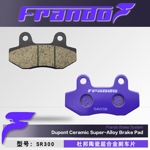 车力屋刹车片适用九号 9号 E300P E200P E125 E100改装升级刹车皮