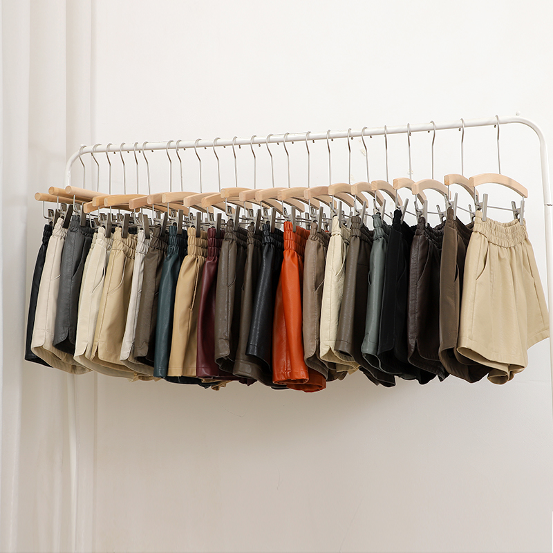 高腰短裤韩版薄款不掉皮