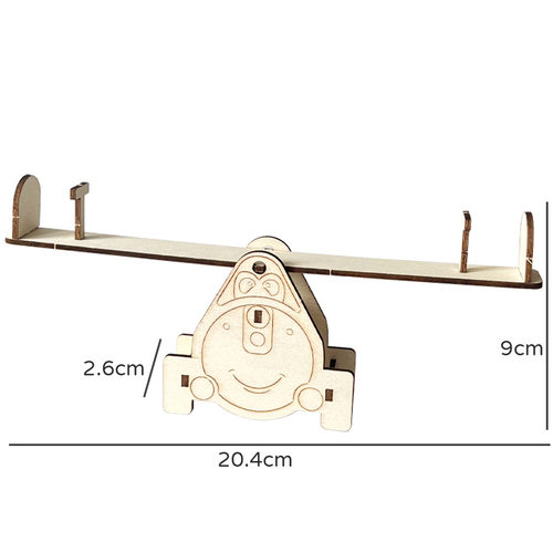 科学小实验跷跷板小学生科技小制作创意diy材料包物理教具材料包