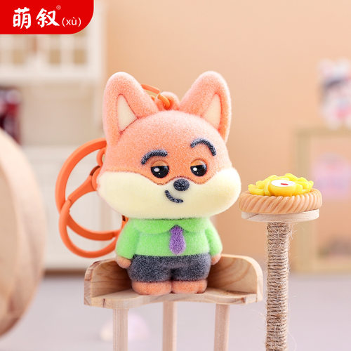 可爱狡猾狐狸和兔子警官