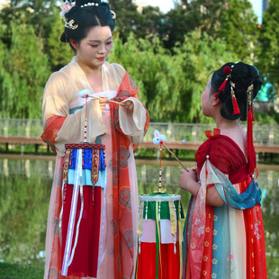 新年元宵汉服手工道具材料包宫廷花灯手提灯笼diy自制绛纱灯