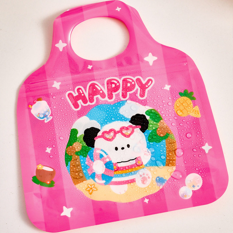 卡通伴手礼包装袋 幼儿园糖果礼品收纳袋儿童可爱零食手提自封袋