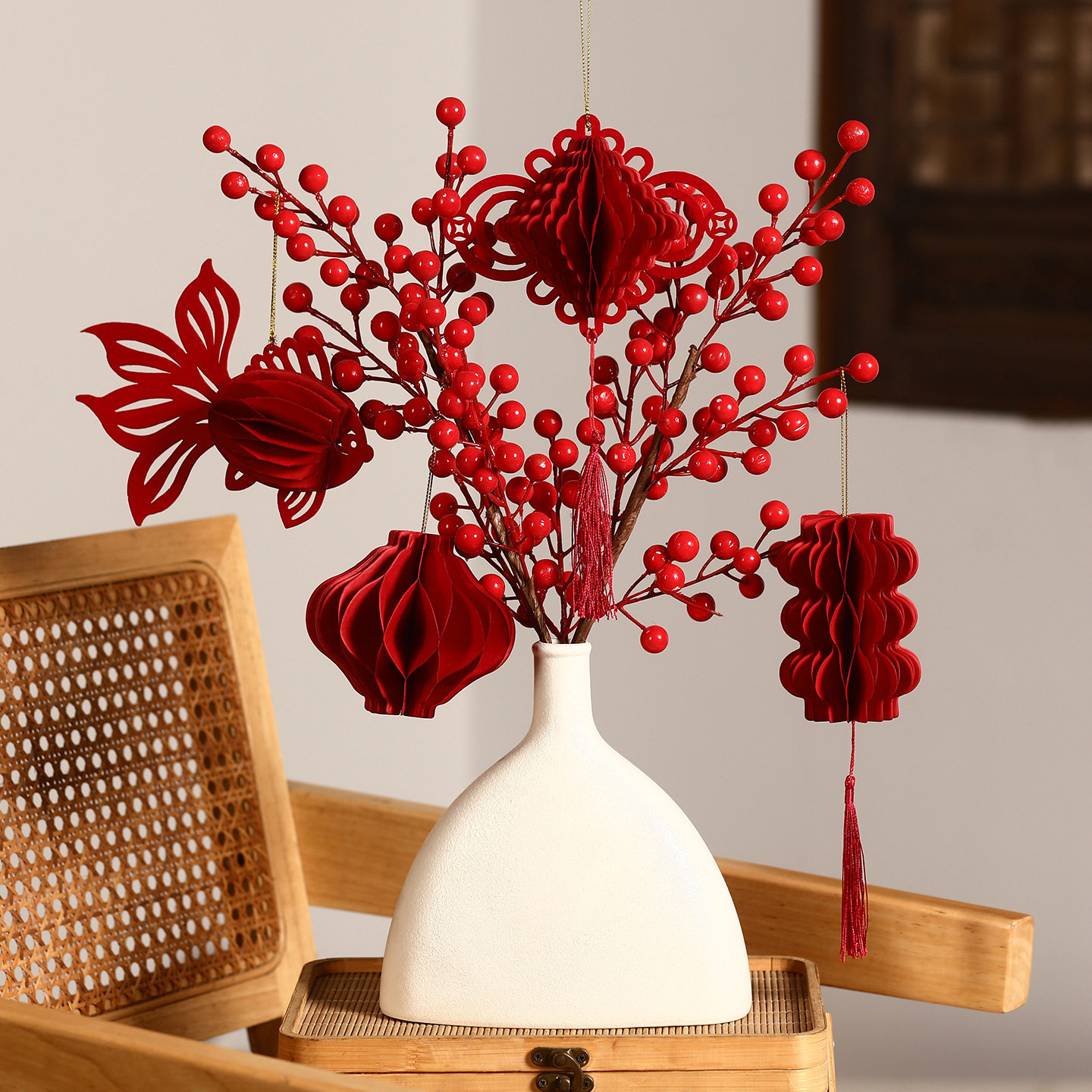 2026新款马年装饰灯笼挂件蜂窝球大门口壁橱挂饰过年氛围布置道具,节庆用品/礼品,灯笼,淘宝优惠券,粉丝福利购,淘宝优惠卷