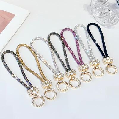 蝴蝶结手机挂绳手提挂饰手腕挂绳