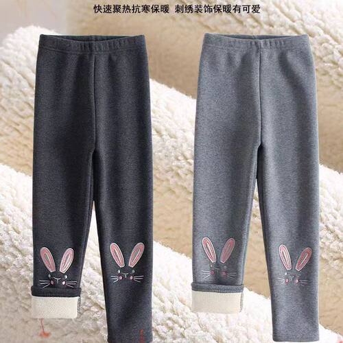 加绒打底裤秋冬保暖宝宝