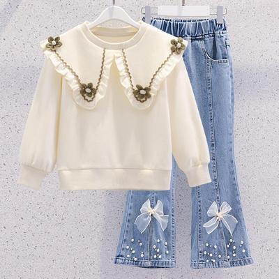 女童秋装套装2025新款洋