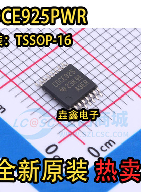 CDCE925PWR CDCE925PW 时钟发生器 封装TSSOP16 全新原装