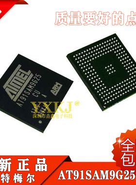 AT91SAM9G25-CU LFBGA-217 32位微处理器 全新正品现货 量大商议