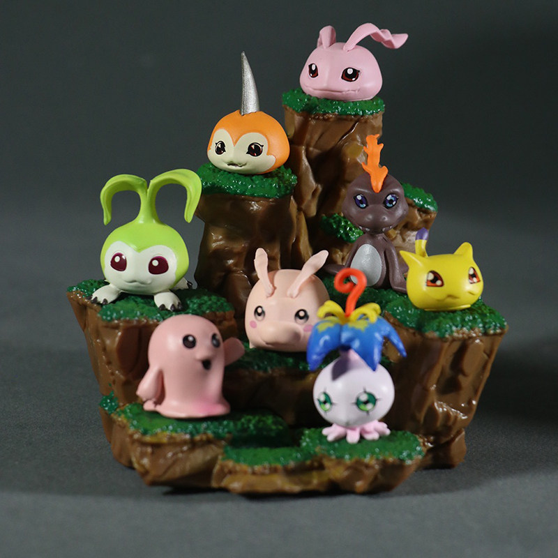 数码宝贝幼年周边25周年玩偶盲盒手办megahouse数码宝贝摆件玩具