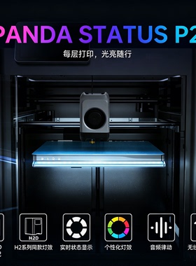 BIQU Panda Status P2升级状态氛围灯适配拓竹P2S/X2D
