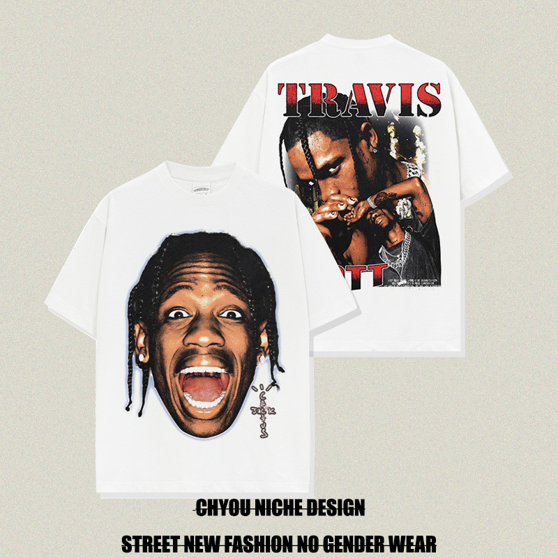 美式嘻哈说唱TRAVISSCOTT体恤