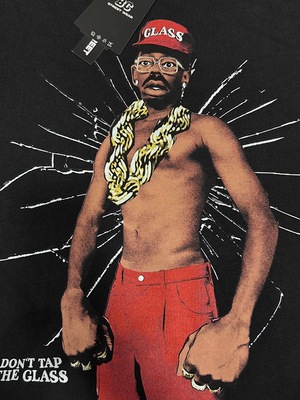 美式泰勒Tyler The Creator印花短袖t恤男男水洗宽松圆领连帽卫衣