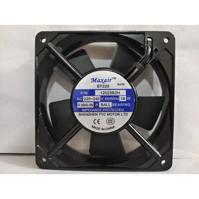 全新MAXAIR BT220 9238/12025/12038B2H/HL/XL/HT 220V风扇9225S2