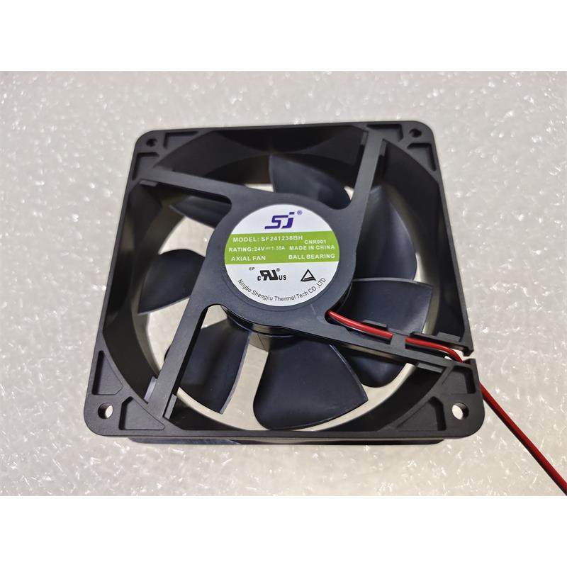 全新SJ SF241238BH 12038 12CM 24V 1.35A 大风量变频器散热风扇