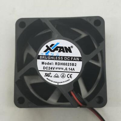 欣瑞联XFAN RDH6025B2 24V 0.14A 6CM6025变频器散热风扇