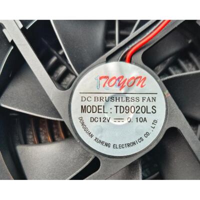 全新TONON TD9020LS 12V 0.10A 9025酒店冰箱 静音散热风扇