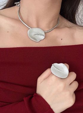 26新款饰品克拉流苏项圈锁骨链女