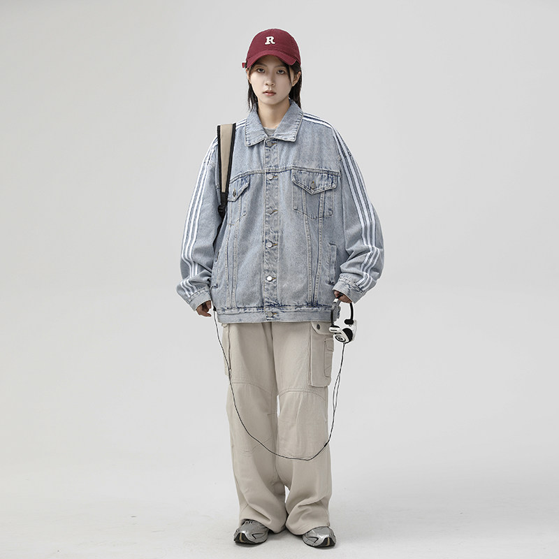 23新款情侣腰果花拼接牛仔夹克213-1p90控108精品做工jk18有货,女装短外套,星座213-1