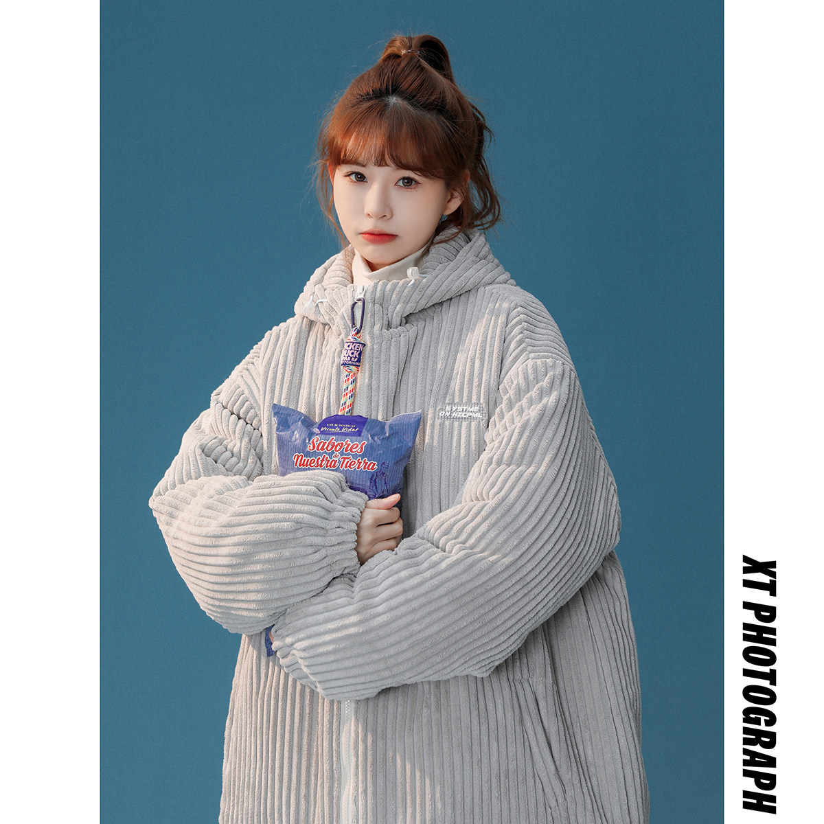 冬新款学生情侣棉服灯芯绒加厚夹棉彩虹挂件213-1p138控158my18,女装棉衣/棉服,星座213-1