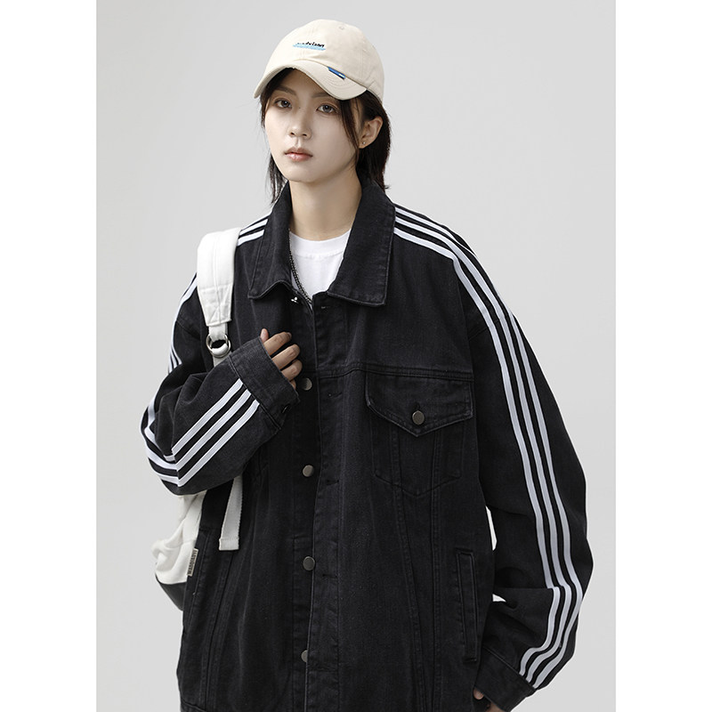 23新款情侣腰果花拼接牛仔夹克213-1p90控108精品做工jk18有货,女装短外套,星座213-1