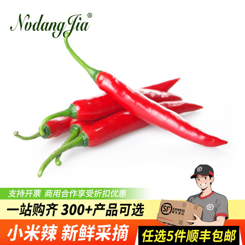 新鲜小米椒朝天椒红辣椒