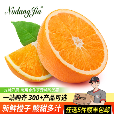 进口新鲜橙子1斤装水果饮品制作