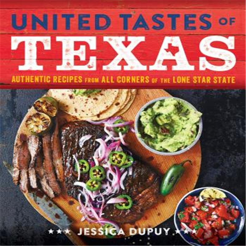 【预售】united tastes of texas: authentic recipes from all