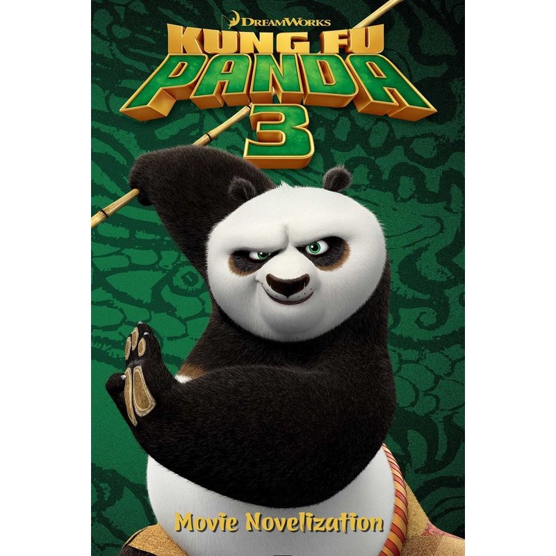 英文原版 kung fu panda 3 movie novelization 功夫熊猫3