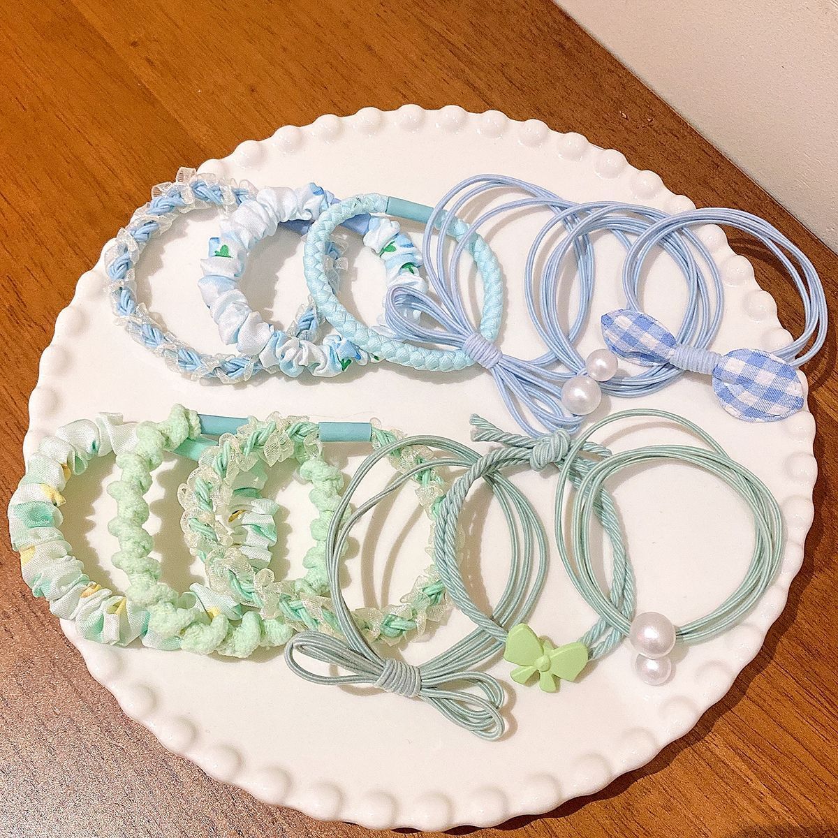 2023年新款韩版网红头绳女简约气质扎头橡皮筋发圈发绳皮套头饰