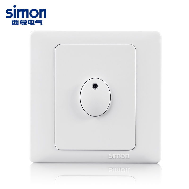 西蒙开关插座正品86型触摸延时开关面板控制开关墙壁开关45e501