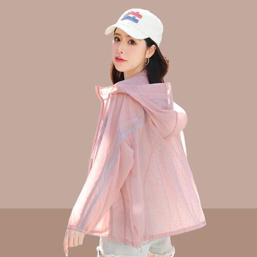 防晒衣女款2026夏季新款防晒服薄款外套冰丝透气防晒衫大尺0325e