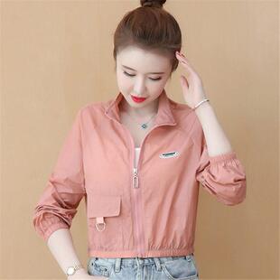 多用途户外透气开衫 薄时尚 短外套0325e 2026新夏季 防晒服装