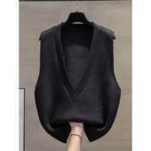 新款 2026春季 克莱因蓝高级感针织背心马甲叠穿上衣0128e