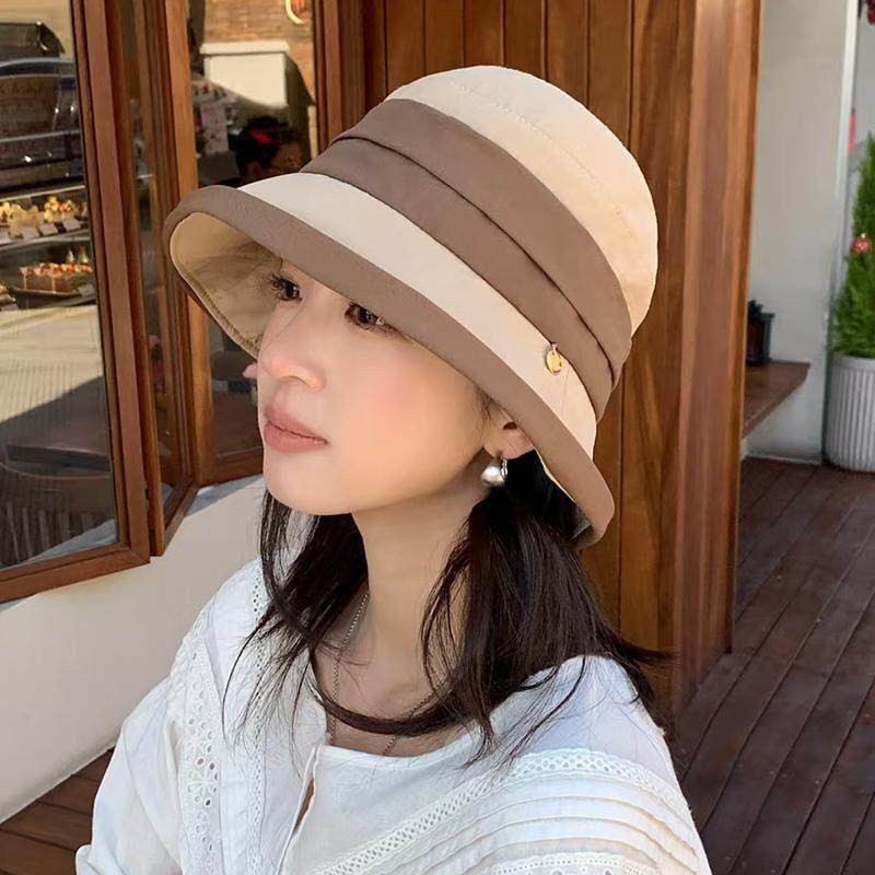 春季季防晒渔夫帽子女卷边盆帽休闲优雅气质遮阳帽可摺叠布0126u,服饰配件/皮带/帽子/围巾,帽子,淘宝优惠券,粉丝福利购,淘宝优惠卷
