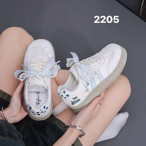 德训鞋女秋鞋春新款款百搭可爱学校园鞋子软底休闲板鞋1005e