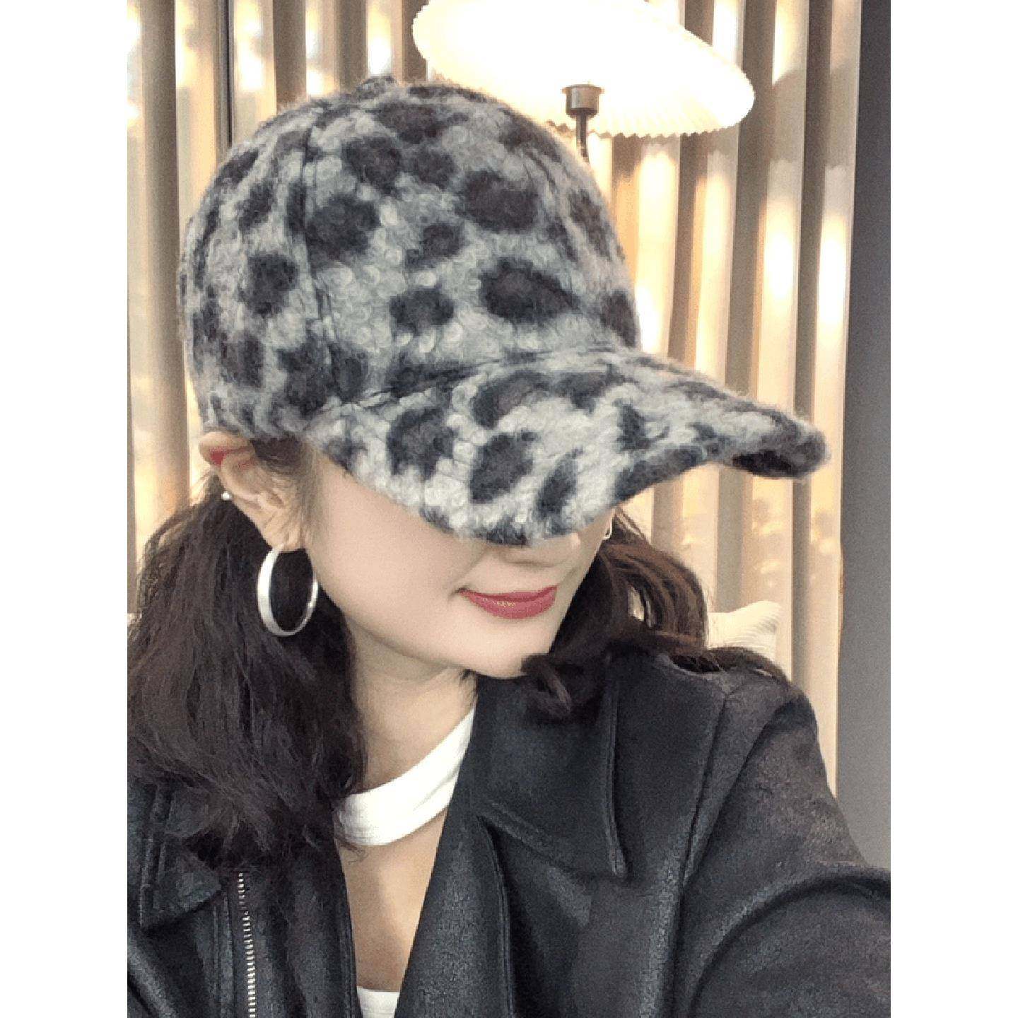 春秋新款加深大头围加绒时尚豹纹棒球帽女韩版休闲百搭保暖0119ud,服饰配件/皮带/帽子/围巾,帽子,淘宝优惠券,粉丝福利购,淘宝优惠卷