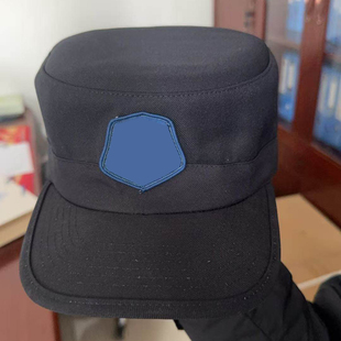 新款勤务作训帽春秋安保安战训帽斜纹棉透气工装制服帽饰FJ外腰带