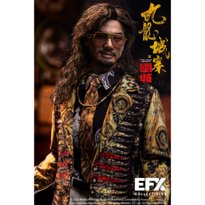 接单 EFX Collectibles 1/6 九龙城寨之围城-王九&四仔 可动人偶