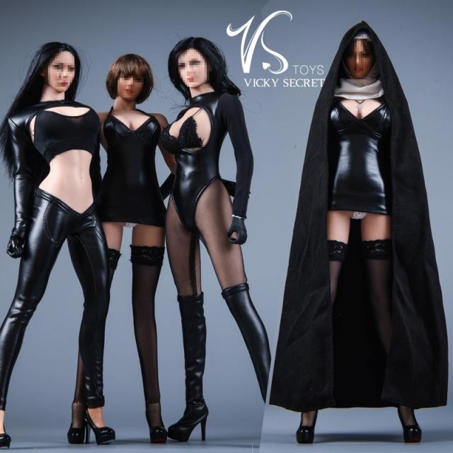 现货VSTOYS 1/6女兵人偶服装配件包19XG60教会女孩修女套装