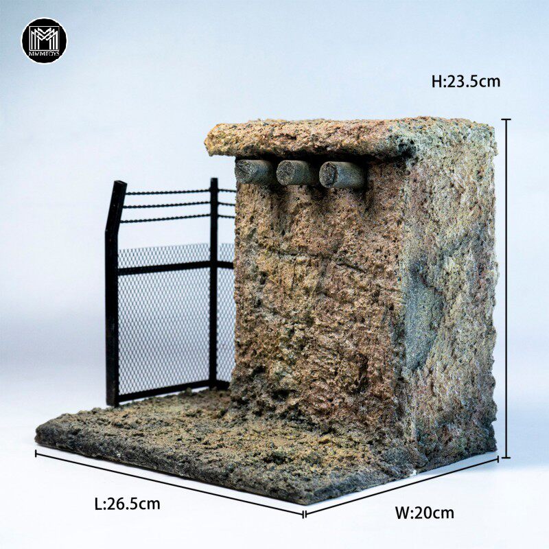 MMMTOYS战壕哨站场景地台