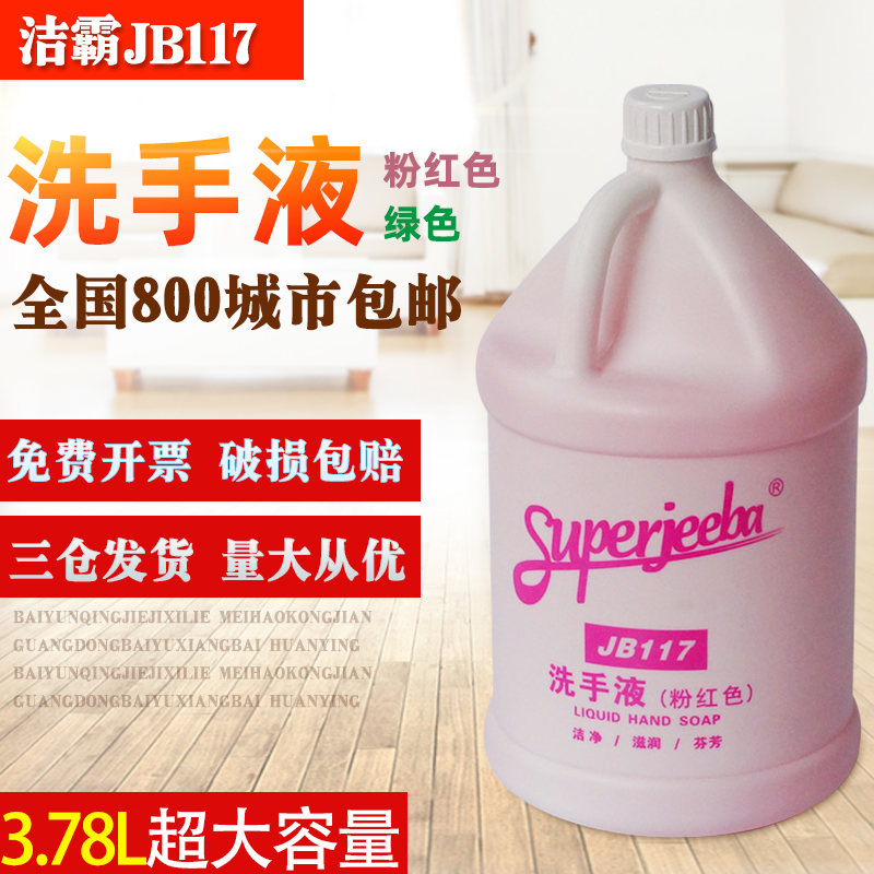 洁霸白云杀菌花香型洗手液替换装