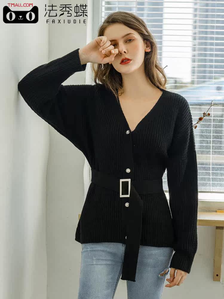 Autumn Same item winter Sweater Easy Show thin Pearl clasp belt Cardigan sweater coatin the Women's clothing/Boutique , Sweaters  category - from Buy2taobao.com to provide professional Taobao agent buy service