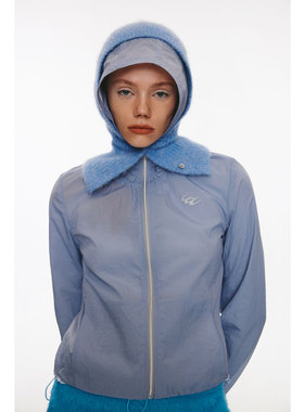 LUCENCY HTML23秋冬羊驼绒弹力套头针织纯色两色保暖包头毛线帽