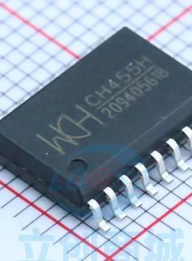 原装 CH455H SOP-18 贴片驱动IC CH455 数码管驱动及键盘控制芯片