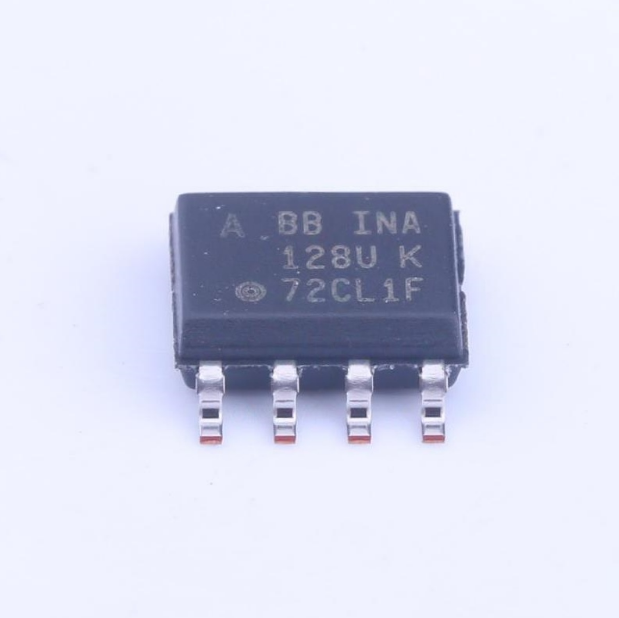 原装 假一赔十 INA128UA/2K5 SOP-8 INA 128U A 仪表放大器芯片