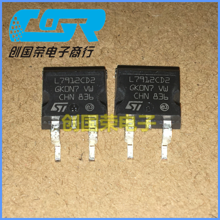 原装 假一赔十 L7912CD2T L7912C2T 线性稳压器TO-263 贴片 现货