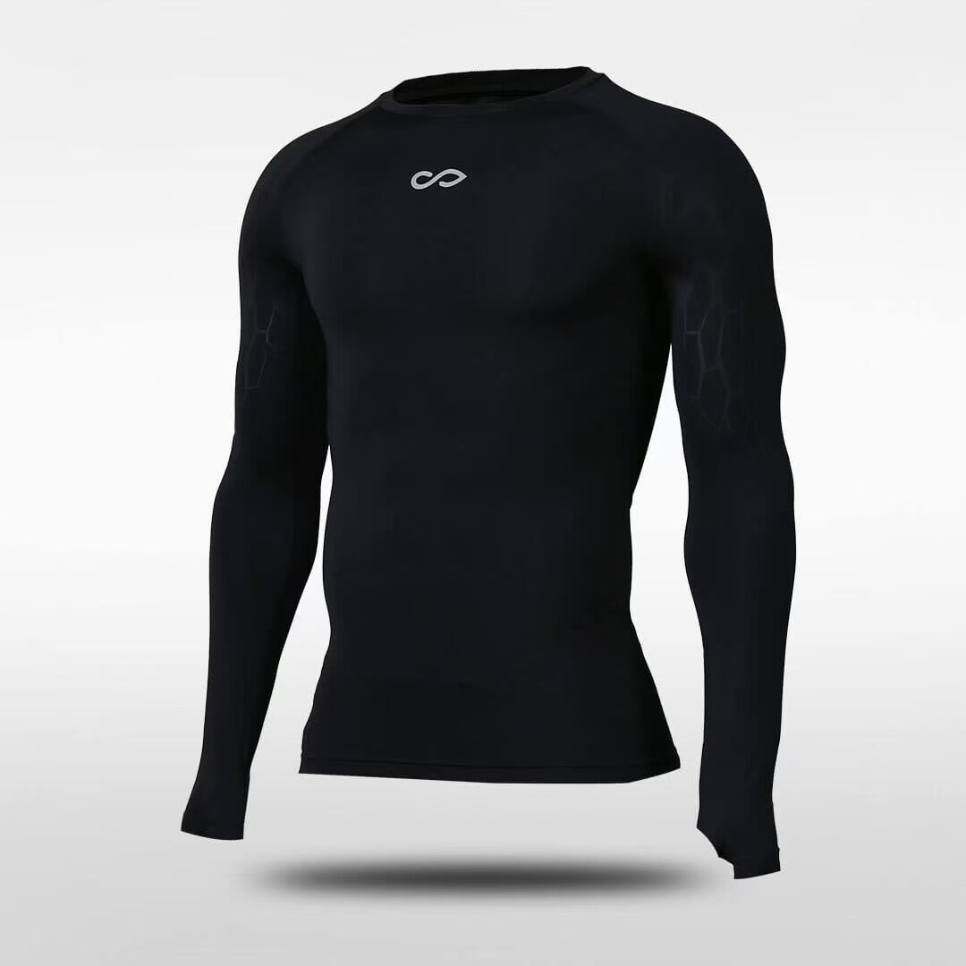 赛客龙脉紧身足球训练健身衣