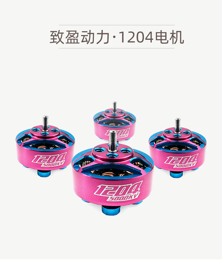 致盈动力 RCinpower GTS 1204 V2 电机 迷你 室内 无刷马达