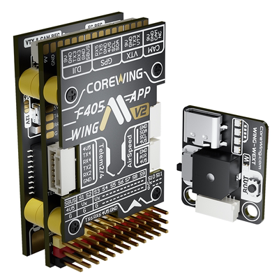 酷翼F405 WingV2固定翼航模无人机飞控Ardupilot支持垂起返航快蜂