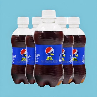 百事可乐300ml*6小瓶装有糖美年达清柠七喜碳酸饮料无糖汽水畅饮